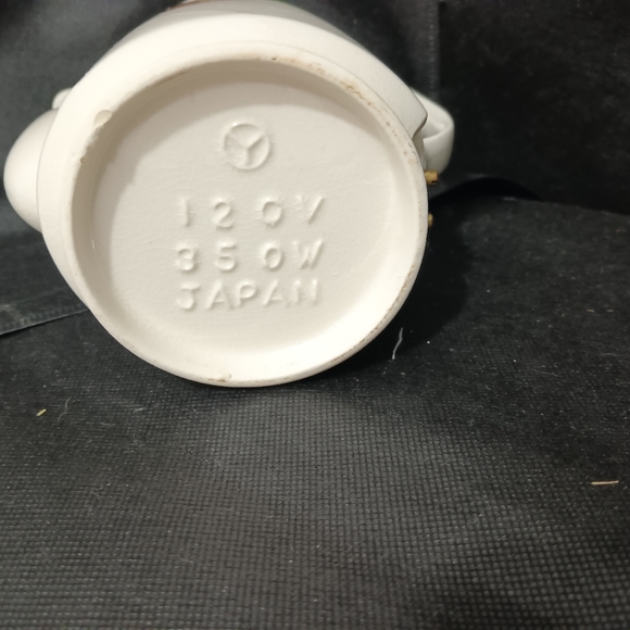 HOT POT Japanese Electric tea /coffee kettle VINTAGE WHISTLE Bird Hand Painted - Picture 2 of 13